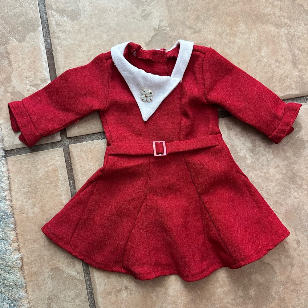 American Girl Kit Christmas Dress